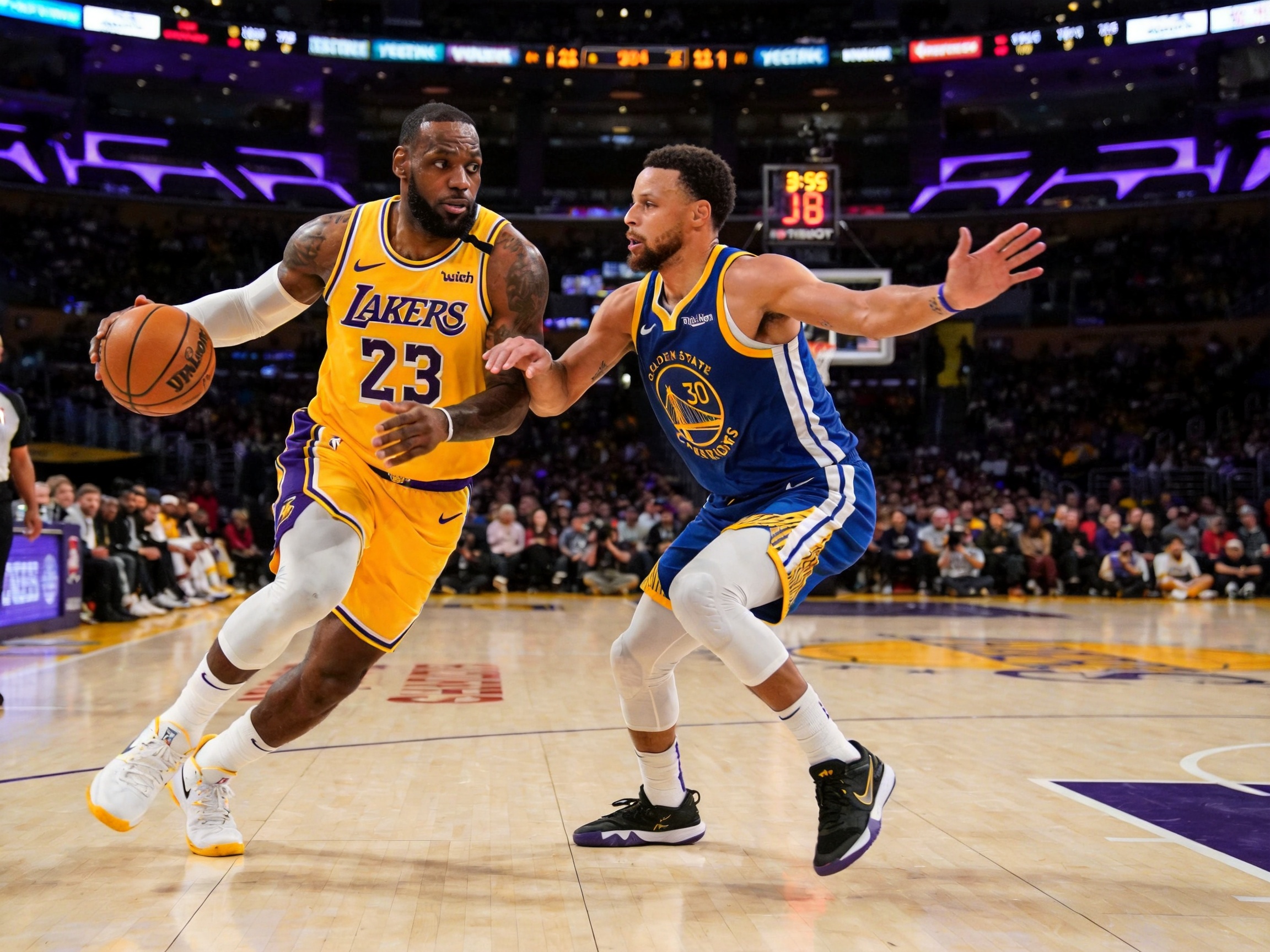 NBA 湖人队比赛